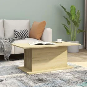 Mesa de centro madera de ingeniería roble Sonoma 102x55,5x40 cm de vidaXL, Mesas de centro - Ref: Foro24-810310, Precio: 42,6...