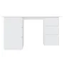 Eckschreibtisch aus weißem Sperrholz, 145 x 100 x 76 cm von vidaXL, Schreibtische - Ref: Foro24-801089, Preis: 192,33 €, Raba...