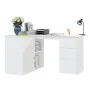 Eckschreibtisch aus weißem Sperrholz, 145 x 100 x 76 cm von vidaXL, Schreibtische - Ref: Foro24-801089, Preis: 192,33 €, Raba...
