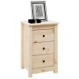 Mesita de noche madera maciza de pino 40x35x61,5 cm de vidaXL, Mesitas de noche - Ref: Foro24-813699, Precio: 67,08 €, Descue...