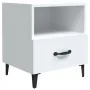 Mesitas de noche 2 unidades madera contrachapada blanca de vidaXL, Mesitas de noche - Ref: Foro24-812025, Precio: 53,95 €, De...