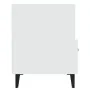 Mesitas de noche 2 unidades madera contrachapada blanca de vidaXL, Mesitas de noche - Ref: Foro24-812025, Precio: 53,95 €, De...