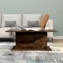 Smoked oak engineered wood coffee table 102x55.5x40cm by vidaXL, Coffee table - Ref: Foro24-813092, Price: 37,11 €, Discount: %