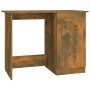 Escritorio madera contrachapada roble ahumado 100x50x76 cm de vidaXL, Escritorios - Ref: Foro24-815420, Precio: 66,56 €, Desc...