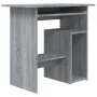 Sonoma grauer Sperrholzschreibtisch 80x45x74 cm von vidaXL, Schreibtische - Ref: Foro24-815478, Preis: 61,21 €, Rabatt: %