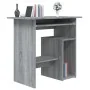 Sonoma grauer Sperrholzschreibtisch 80x45x74 cm von vidaXL, Schreibtische - Ref: Foro24-815478, Preis: 61,21 €, Rabatt: %