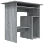 Sonoma grauer Sperrholzschreibtisch 80x45x74 cm von vidaXL, Schreibtische - Ref: Foro24-815478, Preis: 61,21 €, Rabatt: %