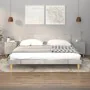 Mesitas de noche 2 uds madera contrachapada gris hormigón de vidaXL, Mesitas de noche - Ref: Foro24-812051, Precio: 46,28 €, ...