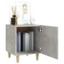 Bedside tables 2 pcs concrete gray plywood by vidaXL, Nightstands - Ref: Foro24-812051, Price: 46,28 €, Discount: %