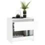 White plywood bedside table 40x30x39 cm by vidaXL, Nightstands - Ref: Foro24-803443, Price: 34,71 €, Discount: %