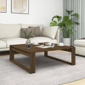 Mesa de centro madera de ingeniería marrón roble 100x100x35 cm de vidaXL, Mesas de centro - Ref: Foro24-816001, Precio: 76,77...