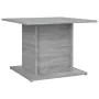Mesa de centro madera de ingeniería gris Sonoma 55,5x55,5x40 cm de vidaXL, Mesas de centro - Ref: Foro24-813096, Precio: 40,9...