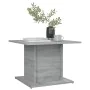 Mesa de centro madera de ingeniería gris Sonoma 55,5x55,5x40 cm de vidaXL, Mesas de centro - Ref: Foro24-813096, Precio: 40,9...