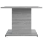 Mesa de centro madera de ingeniería gris Sonoma 55,5x55,5x40 cm de vidaXL, Mesas de centro - Ref: Foro24-813096, Precio: 40,9...