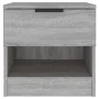 Mesitas de noche 2 uds madera contrachapada gris Sonoma de vidaXL, Mesitas de noche - Ref: Foro24-817048, Precio: 71,73 €, De...