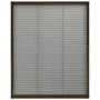 Mosquitera plisada para ventanas aluminio marrón 60x80cm de vidaXL, Mosquiteras para ventanas - Ref: Foro24-148653, Precio: 2...