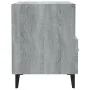 Mesita de noche 2 unidades madera contrachapada gris Sonoma de vidaXL, Mesitas de noche - Ref: Foro24-817306, Precio: 72,95 €...