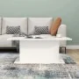 Mesa de centro madera de ingeniería blanca 102x55,5x40 cm de vidaXL, Mesas de centro - Ref: Foro24-810307, Precio: 44,38 €, D...