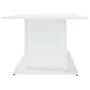 Mesa de centro madera de ingeniería blanca 102x55,5x40 cm de vidaXL, Mesas de centro - Ref: Foro24-810307, Precio: 44,38 €, D...