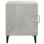 Mesitas de noche 2 unidades madera contrachapada gris hormigón de vidaXL, Mesitas de noche - Ref: Foro24-812069, Precio: 49,6...