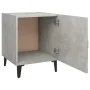 Mesitas de noche 2 unidades madera contrachapada gris hormigón de vidaXL, Mesitas de noche - Ref: Foro24-812069, Precio: 49,6...