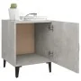 Mesitas de noche 2 unidades madera contrachapada gris hormigón de vidaXL, Mesitas de noche - Ref: Foro24-812069, Precio: 49,6...