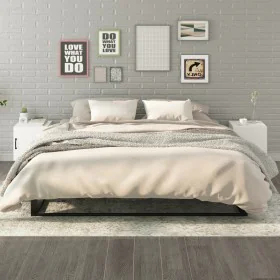 Mesitas de noche 2 unidades madera contrachapada blanca de vidaXL, Mesitas de noche - Ref: Foro24-812061, Precio: 51,12 €, De...