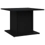 Mesa de centro madera de ingeniería negro 55,5x55,5x40 cm de vidaXL, Mesas de centro - Ref: Foro24-810317, Precio: 36,91 €, D...