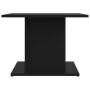 Mesa de centro madera de ingeniería negro 55,5x55,5x40 cm de vidaXL, Mesas de centro - Ref: Foro24-810317, Precio: 36,91 €, D...