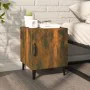 Mesita de noche madera contrachapada color roble ahumado de vidaXL, Mesitas de noche - Ref: Foro24-817315, Precio: 29,68 €, D...