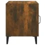 Mesita de noche madera contrachapada color roble ahumado de vidaXL, Mesitas de noche - Ref: Foro24-817315, Precio: 29,68 €, D...