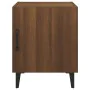 Mesita de noche madera contrachapada color roble marrón de vidaXL, Mesitas de noche - Ref: Foro24-817319, Precio: 28,70 €, De...