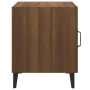 Mesita de noche madera contrachapada color roble marrón de vidaXL, Mesitas de noche - Ref: Foro24-817319, Precio: 28,70 €, De...