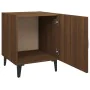 Mesita de noche madera contrachapada color roble marrón de vidaXL, Mesitas de noche - Ref: Foro24-817319, Precio: 28,70 €, De...