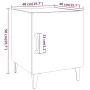 Mesita de noche madera contrachapada color roble marrón de vidaXL, Mesitas de noche - Ref: Foro24-817319, Precio: 28,70 €, De...