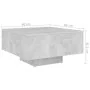 Concrete gray engineered wood coffee table 60x60x31.5 cm by vidaXL, Coffee table - Ref: Foro24-806889, Price: 45,41 €, Discou...