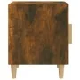 Mesita de noche madera contrachapada color roble ahumado de vidaXL, Mesitas de noche - Ref: Foro24-817309, Precio: 27,96 €, D...