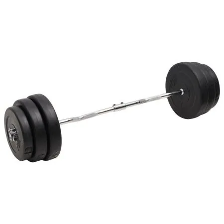 Mancuerna curl con discos 90 kg de vidaXL, Peso libre - Ref: Foro24-3145023, Precio: 206,06 €, Descuento: %