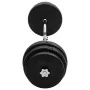 Mancuerna curl con discos 90 kg de vidaXL, Peso libre - Ref: Foro24-3145023, Precio: 206,06 €, Descuento: %