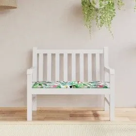 Cojín para banco de jardín tela Oxford multicolor 120x50x3 cm de vidaXL, Cojines para sillas y sofás - Ref: Foro24-361137, Pr...