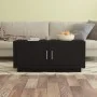 Mesa de centro madera de ingeniería negra 102x50x45 cm de vidaXL, Mesas de centro - Ref: Foro24-811809, Precio: 77,59 €, Desc...