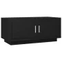 Mesa de centro madera de ingeniería negra 102x50x45 cm de vidaXL, Mesas de centro - Ref: Foro24-811809, Precio: 77,59 €, Desc...
