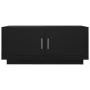 Mesa de centro madera de ingeniería negra 102x50x45 cm de vidaXL, Mesas de centro - Ref: Foro24-811809, Precio: 77,59 €, Desc...
