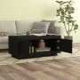 Mesa de centro madera de ingeniería negra 102x50x45 cm de vidaXL, Mesas de centro - Ref: Foro24-811809, Precio: 77,59 €, Desc...