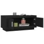 Mesa de centro madera de ingeniería negra 102x50x45 cm de vidaXL, Mesas de centro - Ref: Foro24-811809, Precio: 77,59 €, Desc...