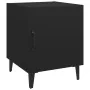 Mesitas de noche 2 unidades madera contrachapada negra de vidaXL, Mesitas de noche - Ref: Foro24-812063, Precio: 69,50 €, Des...