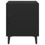 Mesitas de noche 2 unidades madera contrachapada negra de vidaXL, Mesitas de noche - Ref: Foro24-812063, Precio: 69,50 €, Des...