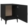 Mesitas de noche 2 unidades madera contrachapada negra de vidaXL, Mesitas de noche - Ref: Foro24-812063, Precio: 69,50 €, Des...