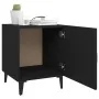 Mesitas de noche 2 unidades madera contrachapada negra de vidaXL, Mesitas de noche - Ref: Foro24-812063, Precio: 69,50 €, Des...
