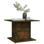 Mesa de centro madera ingeniería roble ahumado 55,5x55,5x40 cm de vidaXL, Mesas de centro - Ref: Foro24-813095, Precio: 29,23...